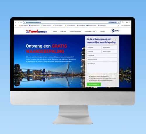 Tweelwonen website