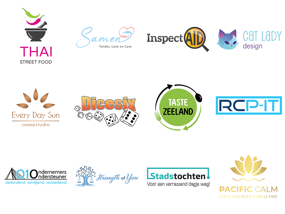 Logo's gemaakt door Ontwerpsel