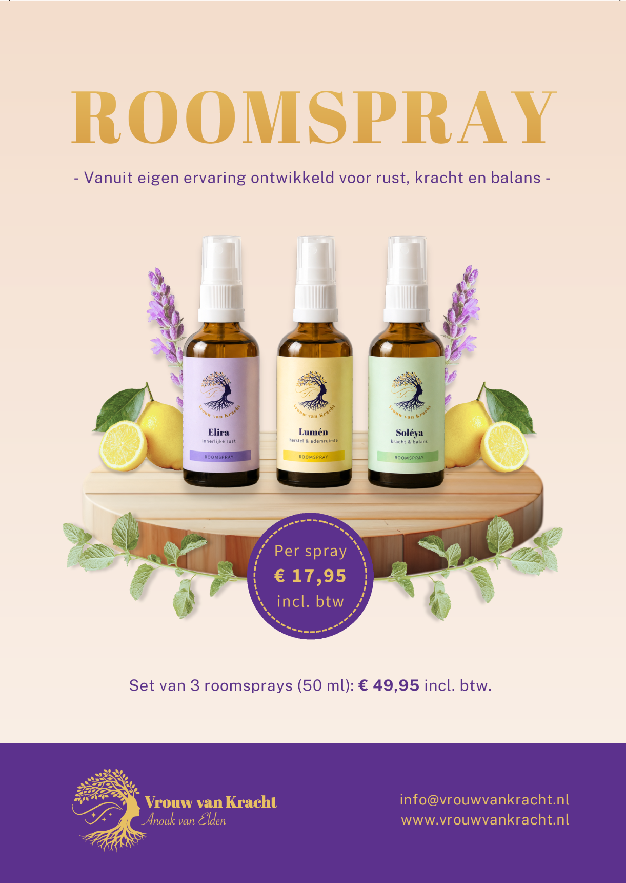 Flyer vrouw van Kracht def